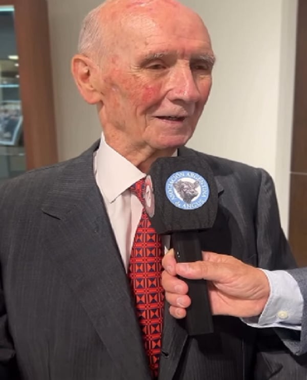 Martín Lizaso Bilbao, referente indiscutido de la ganadería argentina, cumplió 100 años, y ya es parte de la historia viva de la actividad (Asociación Argentina de Angus)