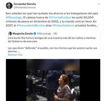 El legislador respondió a la
