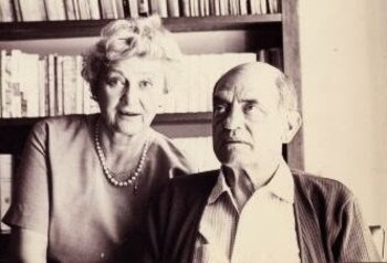 Luis Buñuel y Jeanne Rucar