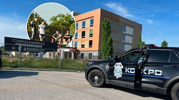 20 patrulleros y 15 motos policiales: las impactantes imágenes de la burbuja blindada de la Selección en Kansas City