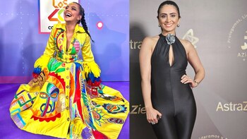 Yesenia Valencia y Valentina Taguado,