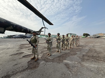 Ejército del Perú moviliza recursos
