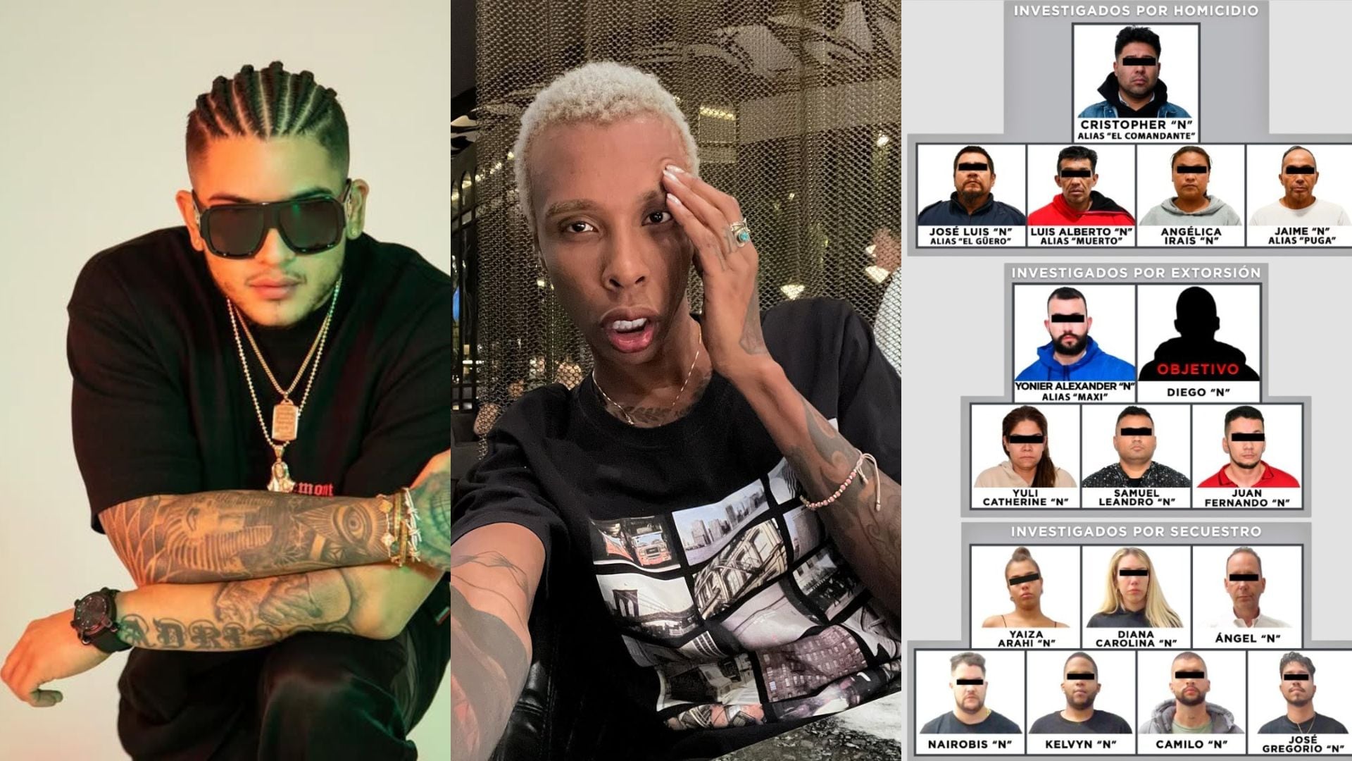 Red implicada en el crimen de Regio Clown y B-King. (Captura de pantalla)