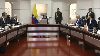 El presidente y el alcalde de Bogotá sostuvieron su primer encuentro, desde que Galán se posesionó el primero de enero de 2024 - crédito Presidencia de la República