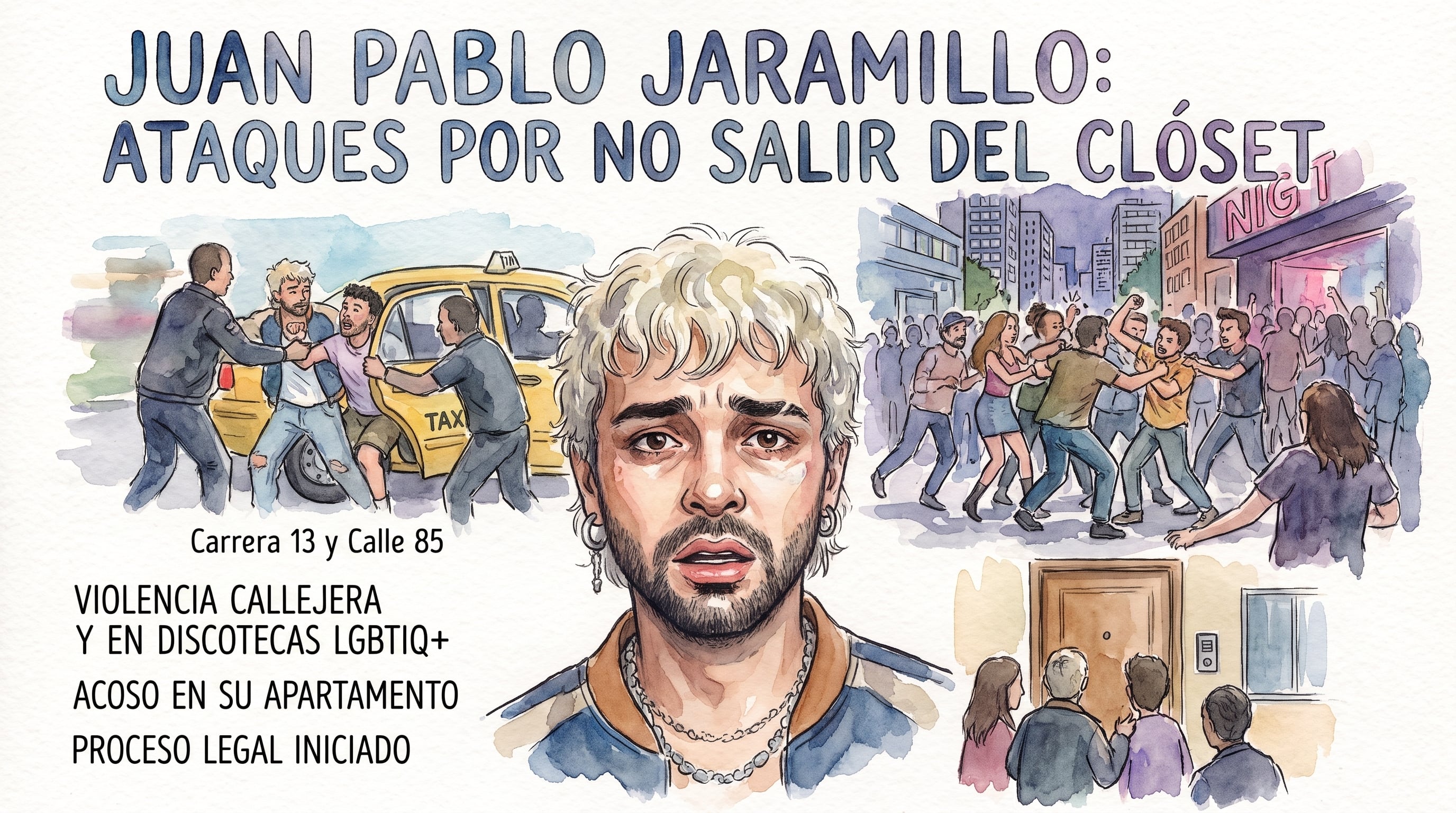 Juan Pablo Jaramillo reveló los ataques de los que fue víctima por parte de personas de la comunidad Lgbti+ - crédito Imagen Ilustrativa Infobae