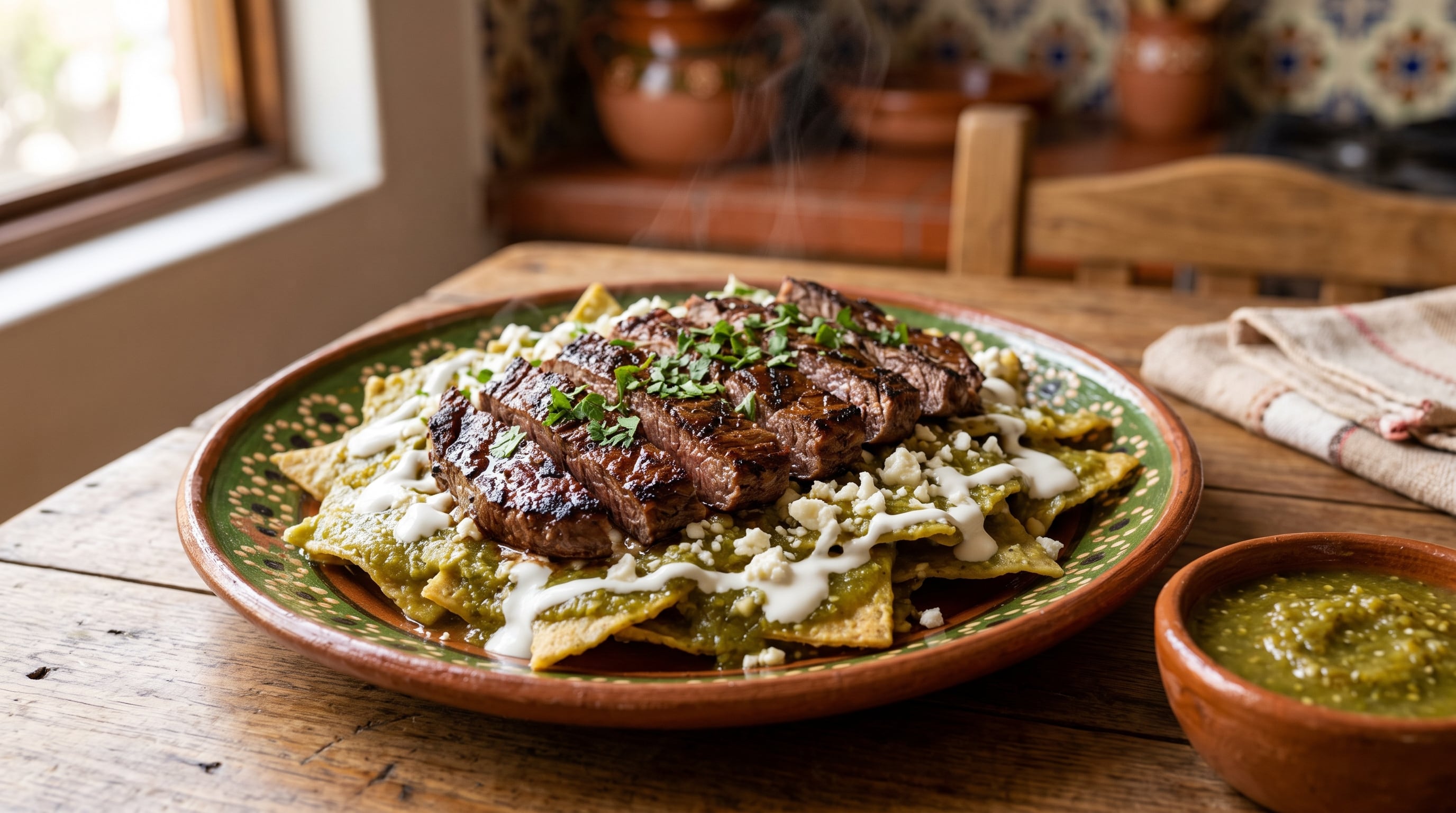 Cómo hacer salsa verde picosa para unos chilaquiles al estilo norteño: receta casera tradicional