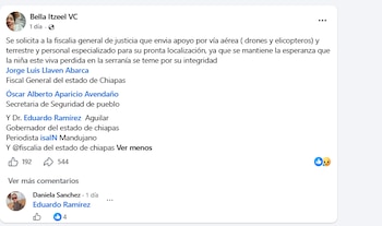 Desaparición de Ariana Scarlett Velázquez Cruz mantiene en alerta a Ostuacán, Chiapas. (Captura de pantalla)