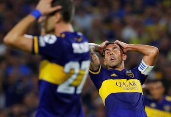 Tevez y Soldano se lamentan