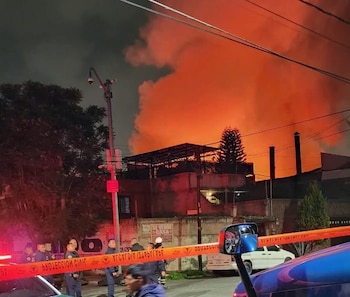 Vecinos compartieron fotos en redes