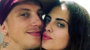 El músico y la modelo