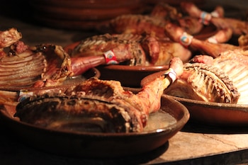 Asado segoviano en el restaurante Asados Garci, en Sacramenia (Web del restaurante)