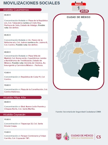 Se espera una posible concentración