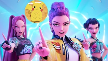 Así se verían Las Guerreras K-pop en el universo de Pokémon, según la IA