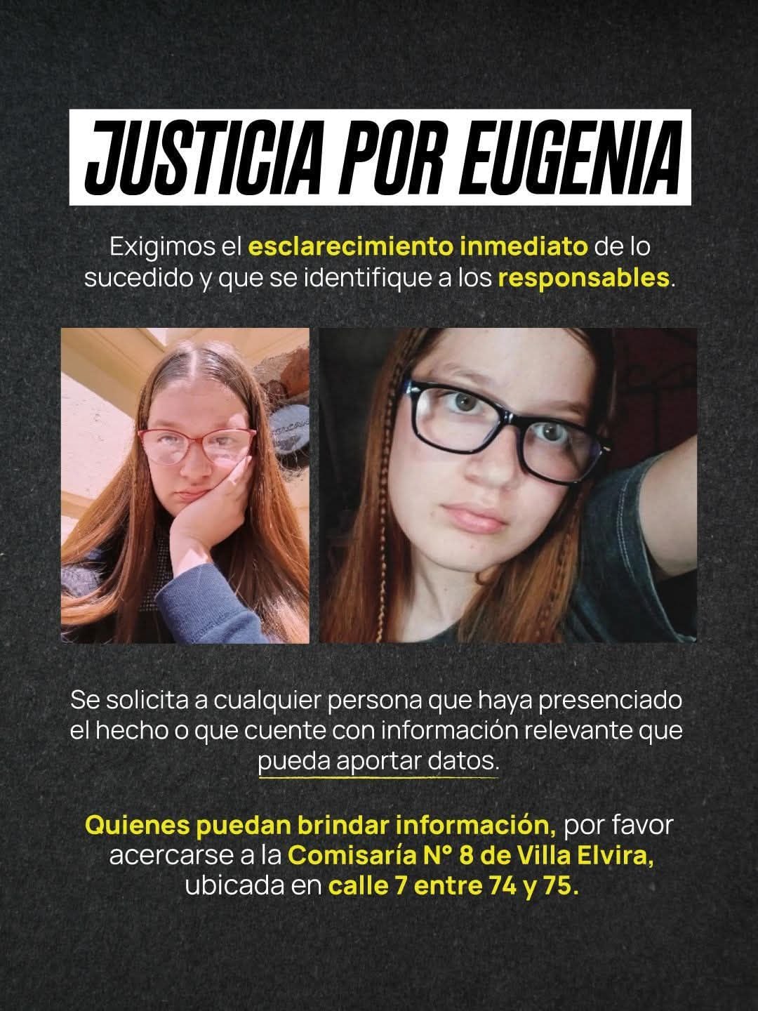 Eugenia Carril tenía 18 años