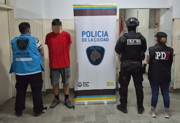 El sospechoso detenido