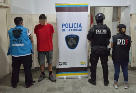 El sospechoso detenido