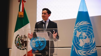 Roberto Velasco asiste a presentación de informe de la ONU, destaca trabajo con todas las instancias del organismo