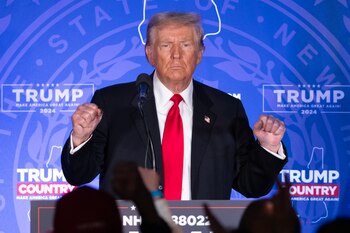 El expresidente de EE.UU. Donald