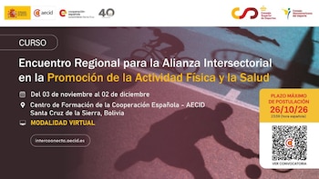 19/10/2026 El CSD y AECID impulsan una alianza iberoamericana para promover la actividad física
DEPORTES
CSD
