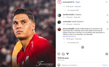 A través de la cuenta