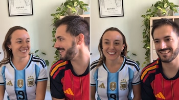 María Culell y Rubén Jurado nos cuentan cómo van a ver el partido de hoy (Infobae)