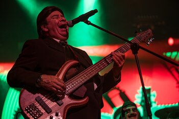 Bogotá, mayo de 2022. Lanzamiento del Festival Salsa al Parque, revelación cartel de artistas 2022 en Cumbia House. (Colprensa - Álvaro Tavera)