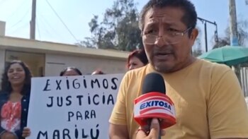 Familia exige justicia. Captura: Exitosa
