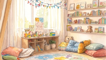 Funcional, ordenada y adaptable: 6 ideas para armar una sala de juegos infantil
