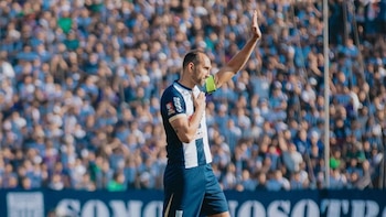 Hernán Barcos celebró el aniversario