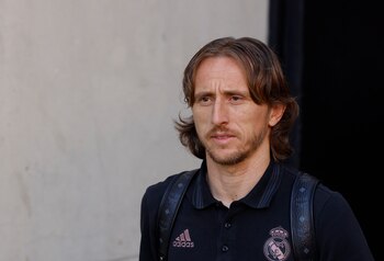 Luka Modric sufrió una lesión