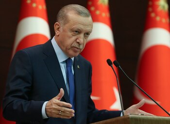 Presidente turco, Erdogan
EFE/EPA/STR/Archivo