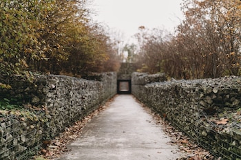 Muro de gaviones. (Pexels)
