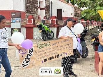 La tragedia llevó a las autoridades a reforzar el apoyo a víctimas y la protección de los derechos humanos - crédito Alcaldía De Simití Bolívar / Facebook