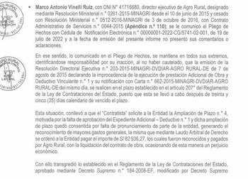 Informe de Contraloría halla responsabilidad civil en Marco Vinelli.