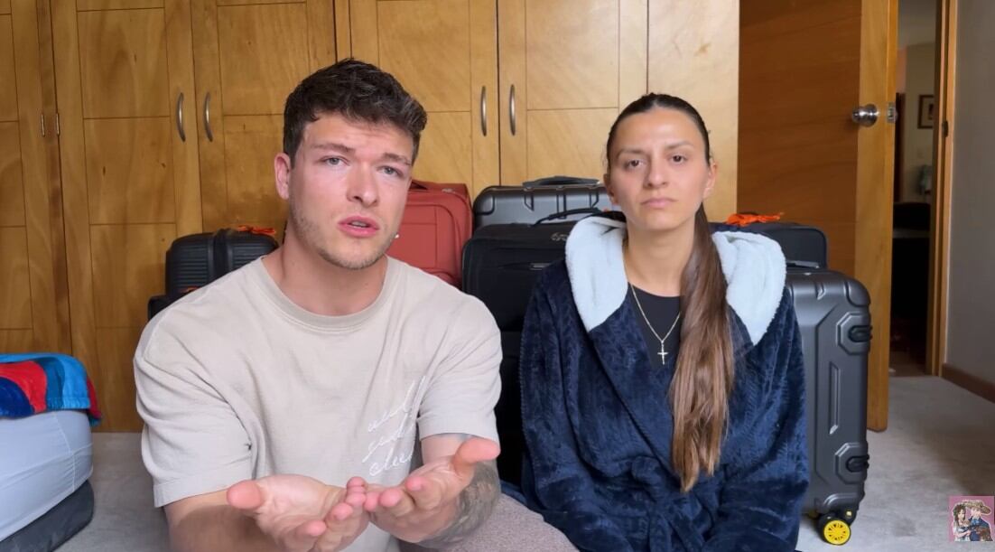 Chris Cygnus y su esposa Carmen contaron que el odio en redes se ha intensificado en los últimos meses. (Captura de pantalla)