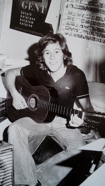 José Mesanich, en su juventud