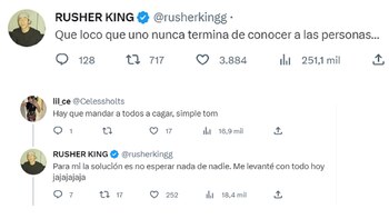 Los mensajes de Rusherking