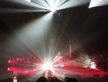 Mikel Izal en su concierto