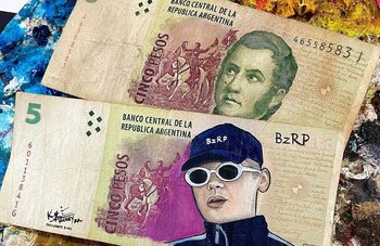 Billete tributo al productor argentino