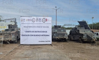 Autoridades informaron que la destrucción