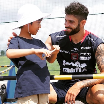 Nico Orsini durante su paso