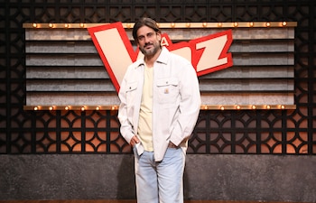 Melendi en la presentación de la 13 temporada de 'La Voz' (ATRESMEDIA).