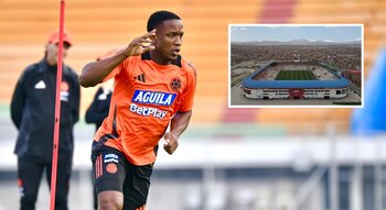 La selección Colombia sigue su