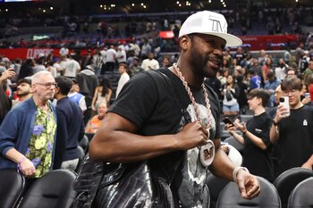 Floyd Mayweather Jr. presente durante