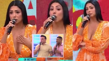 Pamela Franco reprochó en vivo