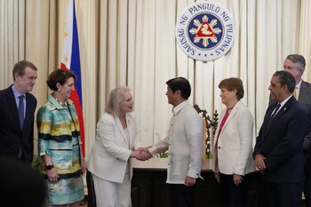 El presidente de Filipinas, Ferdinand