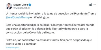 El senador señaló que sería