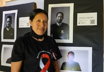Aracely Aquino contó que el cáncer de laringe le cambió la vida y que perder la voz fue lo que más la marcó en El Salvador. (Foto cortesía FUNDAHABLA)
