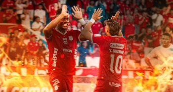 América de Cali quedó líder de la tabla de posiciones del fútbol profesional colombiano - crédito América