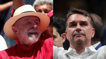 Lula da Silva y Flávio Bolsonaro buscaron aliento en sus bastiones electorales antes de la recta final hacia el balotaje
